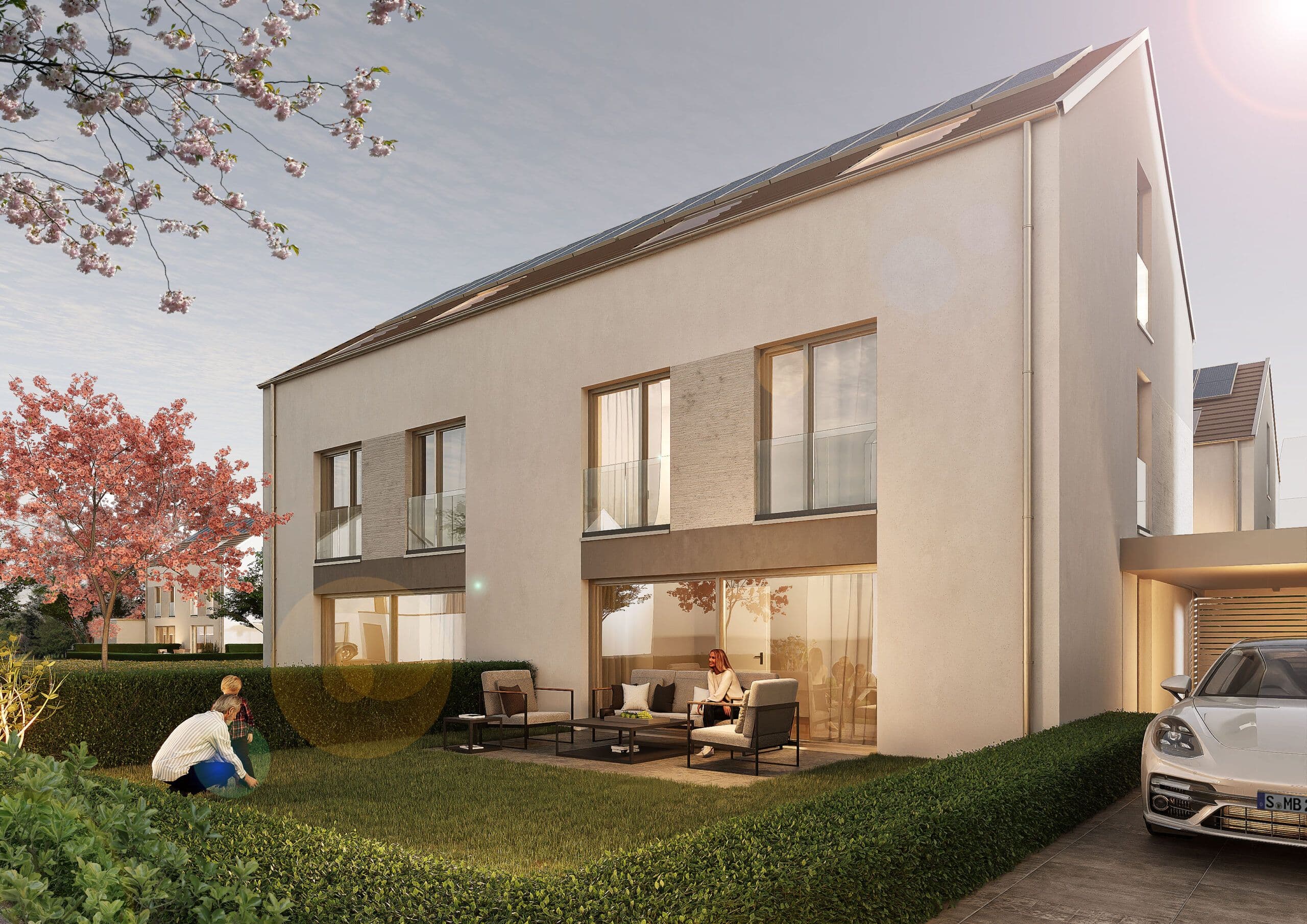 Doppelhaushälfte Typ 3, Stammheim